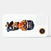 Funny Personalized Guitar Player Apple iPhone Case (Achterkant (horizontaal))