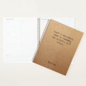 Funny Personalized Notes Kantoor Meeting Planner (Display)