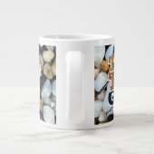 Funny Personalized Tough Guy Statement Extra Grote Beker (Achterkant)