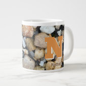 Funny Personalized Tough Guy Statement Extra Grote Beker (Voorkant rechts)