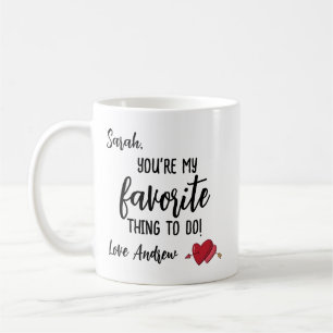 Funny Personalized Valentijns Gift Koffiemok