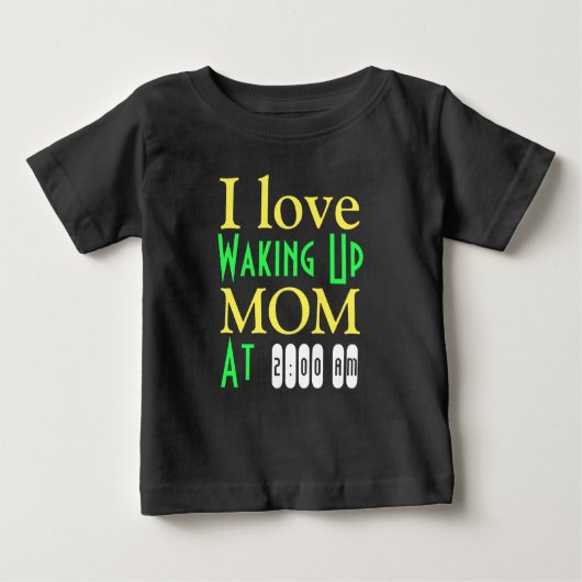 Funny personnalisé Funny Baby Tops & T-Shirts (Devant)