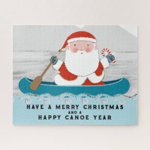 Funny Persoonlijke Kerstmis Jigzaag Puzzle Legpuzzel