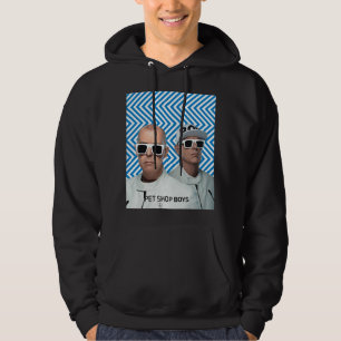 Funny Pet 80s Synth Music Band Sunset Pop Boys Hoodie