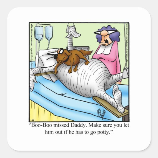 Funny Pet Humor Stickers (Devant)