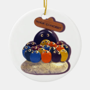 Funny Pet Rock Concert kitsch 1970's fad ornament