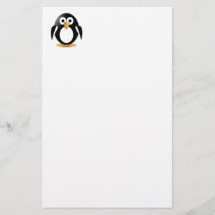 Funny pguin briefpapier