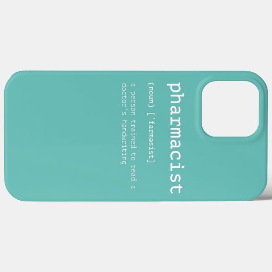 Funny Pharmacist heeft de dokter geleerd Case-Mate iPhone Case (Achterkant (horizontaal))