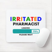Funny Pharmacist Loading T-Shirts Muismat (Met muis)