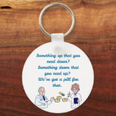 Funny Pharmacist  Sleutelhanger (Voorkant)