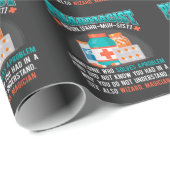 Funny Pharmacy Profession Medicine Cadeaupapier (Rol Hoek)