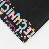 Funny Pharmacy Technicia Bunny Pharmacist Happy Fleece Deken (Hoek)