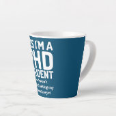 Funny PhD Doctorate Dissertation Doctor Degree Latte Mok (Rechterhoek)