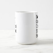 Funny PhD Graduation Gift Doctoral Student Excuse  Koffiemok (Center)