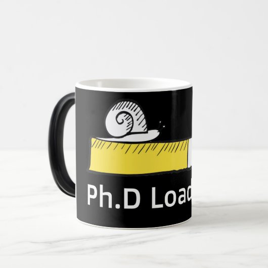 Funny Phd loading mug (Devant gauche)