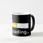 Funny Phd loading mug Magische Mok (Voorkant rechts)
