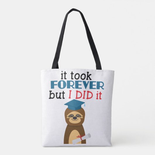 Funny PhD Masters Degree Afstuderen Tas Mannen (Achterkant)