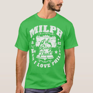 Funny Philly MILPH Man Ik hou van Philadelphia T-shirt