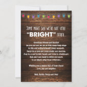 Funny Photo Holiday Kerstmis Wenskaart (Achterkant)