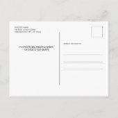 Funny Photo Home School Dog Class of 2021 Afstuder Aankondigingskaart (Achterkant)