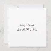 Funny Photo Personalized Kerstmis (Achterkant)