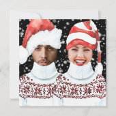 Funny Photo Personalized Kerstmis (Voorkant)