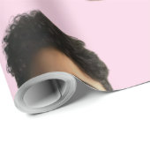 Funny Photo Unique Personalized Boyfriend Cadeaupapier (Rol Hoek)