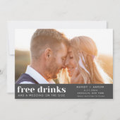 Funny Photo Wedding Save the Date (Voorkant)