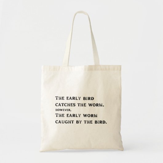 Funny Phrase Goblin Mode Canvas tas (Voorkant)