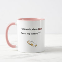 Funny Phrase Goblin Mode Napping Cat Frosted Glass