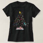 Funny Physical Therapy kerstboom for PT Thera T-shirt (Design voorkant)