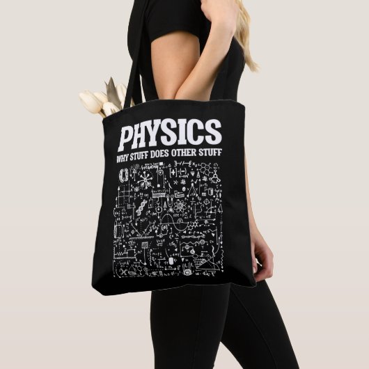 Funny Physicists Teacher Student Physics Science Draagtas (Dichtbij)