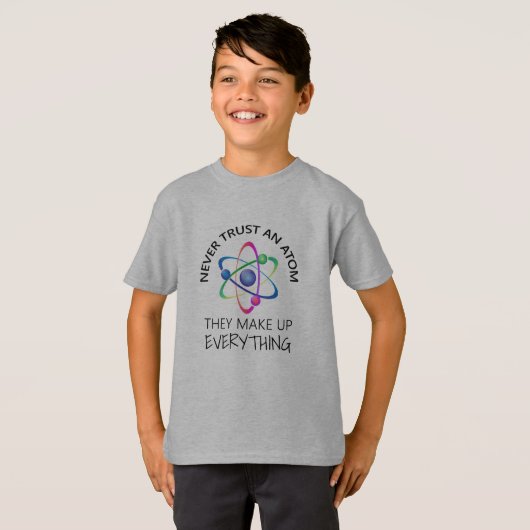 Funny Physics T-shirt (Voorkant volledig)