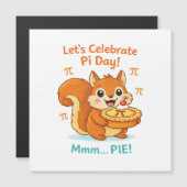 Funny Pi Day Animal with Pie – Math Lover Gift (Voorkant / Achterkant)