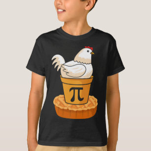 Funny Pi Day - Chicken Pot Pie - Wiskunde wiskunde T-shirt