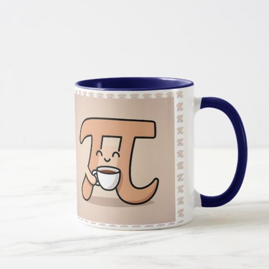Funny Pi Day Mug -3.14 Math Lover Gift - Unique G Mok (Rechts)