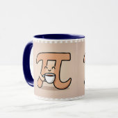 Funny Pi Day Mug -3.14 Math Lover Gift - Unique G Mok (Voorkant links)