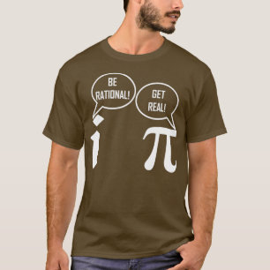 Funny PI krijgt echte Rationele Fysica Chemie T-shirt