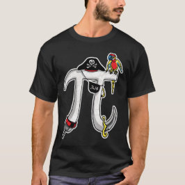 Funny Pi rate Pi Day Humor T-shirt