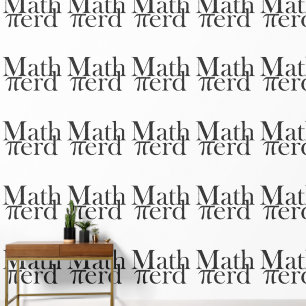 Funny Pi Wiskunde Nerd Science Teacher Zwart-wit Behang
