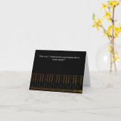 Funny Piano Joke Carte d'anniversaire (Fleur jaune)
