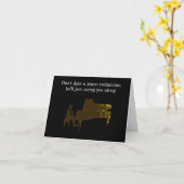 Funny Piano Joke Carte d'anniversaire (Fleur jaune)