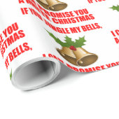 Funny Pick Up Line voor Kerstmis Cadeaupapier (Rol Hoek)