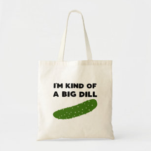 Funny Pickle Canvas tas