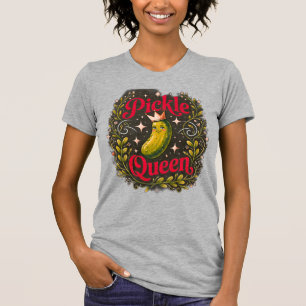 Funny Pickle Queen T-Shirt - Schattige Pickle Lief