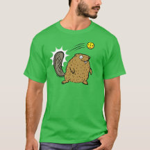 Funny Pickleball Beaver Dink T-shirt