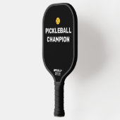 Funny Pickleball Champion Custom Text Name Paddle (Links)