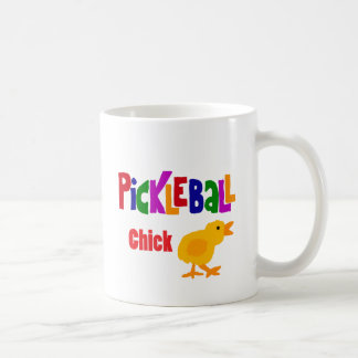 Funny Pickleball Chick Art Koffiemok