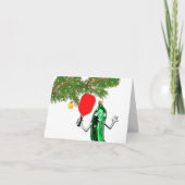 Funny Pickleball Christmas Carte (Devant)