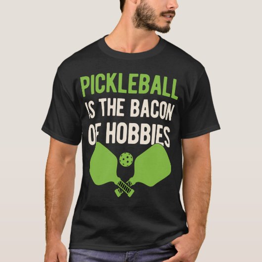Funny Pickleball Gezegden T-shirt (Voorkant)